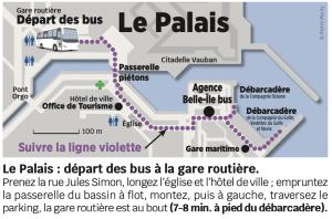 Cars bleus Belle Ile horaires